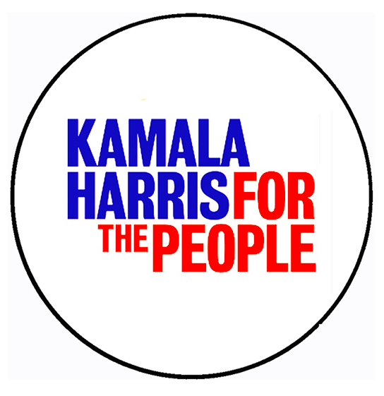 Kamala Harris For the People Campaign Pin