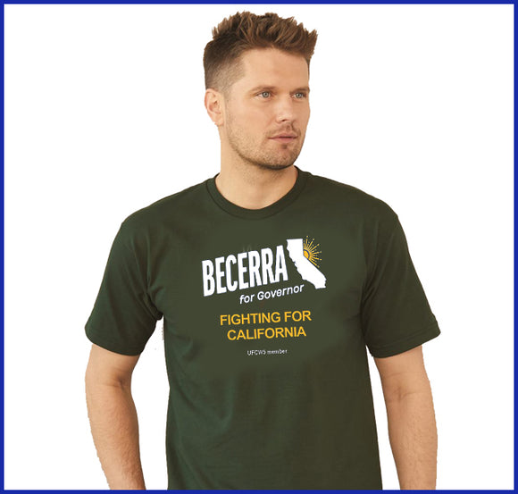 Xavier Becerra Fighting For California Tee