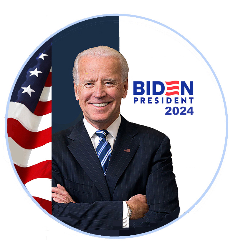 Biden President 2024 Pin