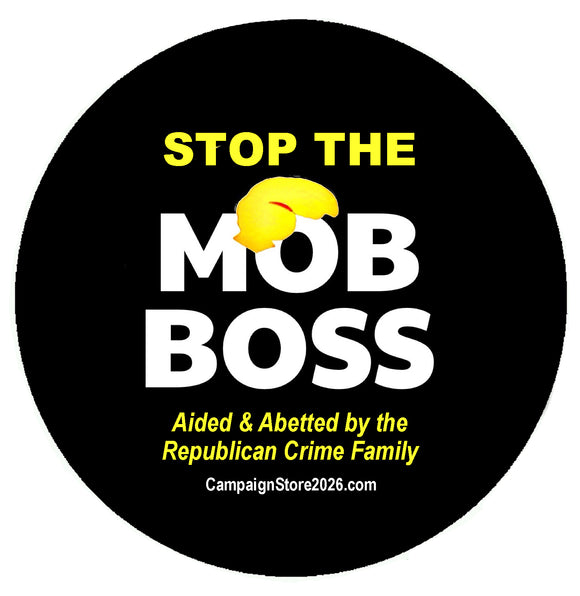 Mob Boss Campaign Pin