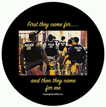 And Then They Came For Me Pin