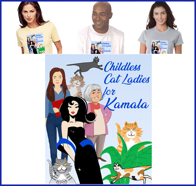 These Childless Cat Ladies Care Tee