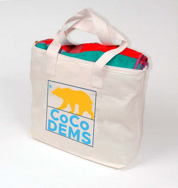 Contra Costa Dems Logo Tote