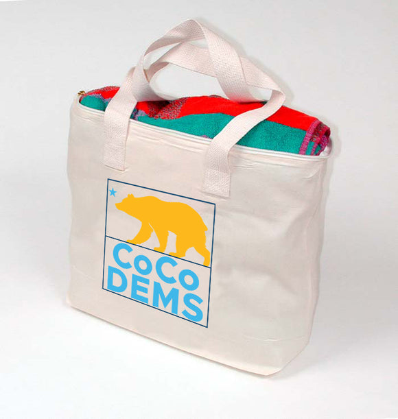 Contra Costa Dems Logo Tote
