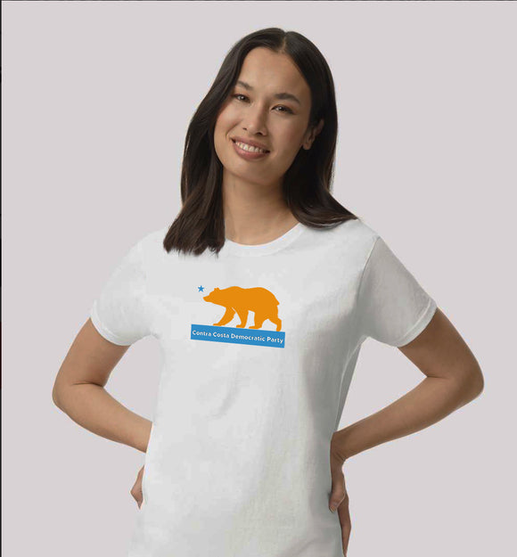 Contra Costa Dems Logo Women's Tee