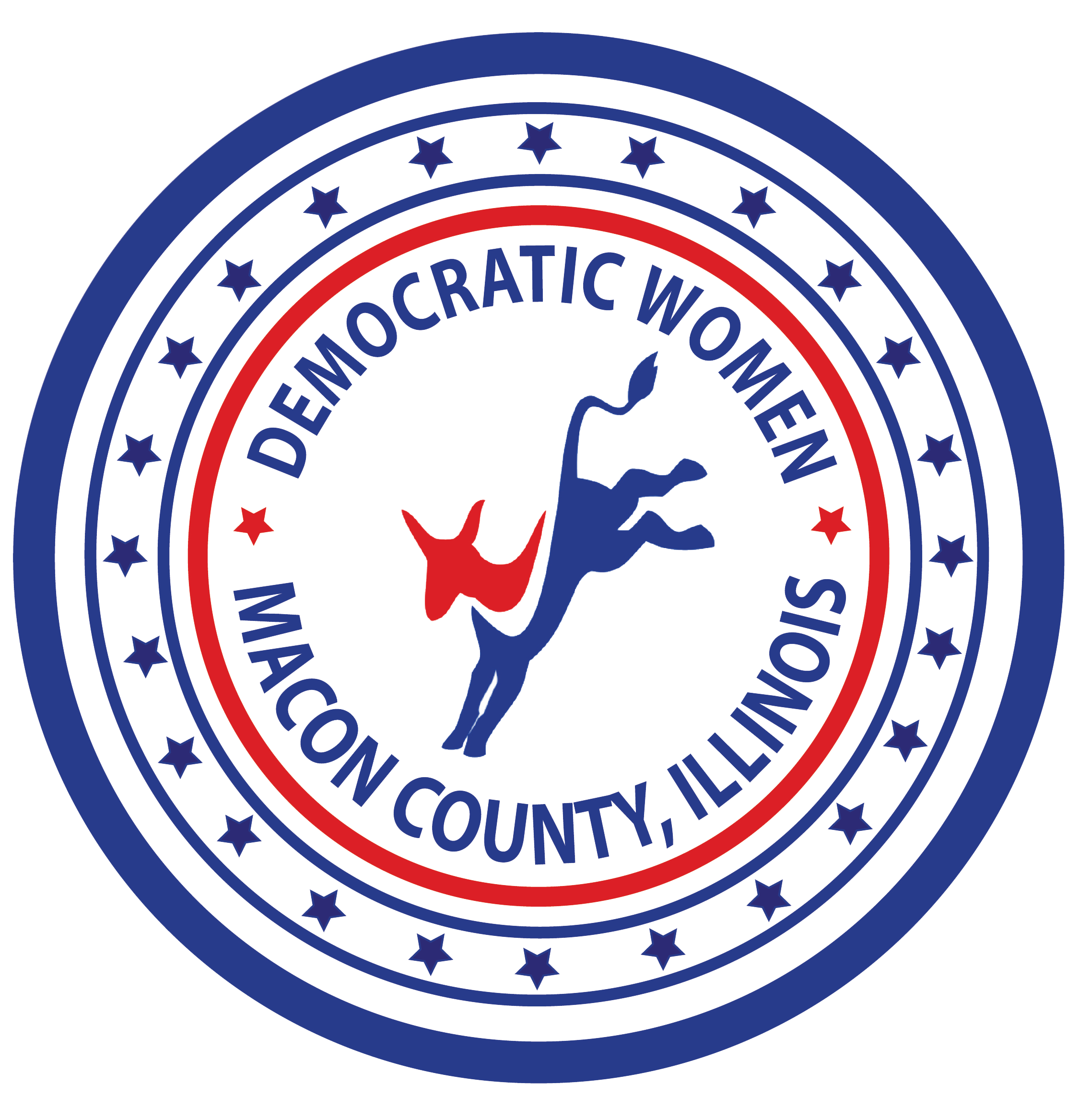 Democratic Women of Macon County Pin