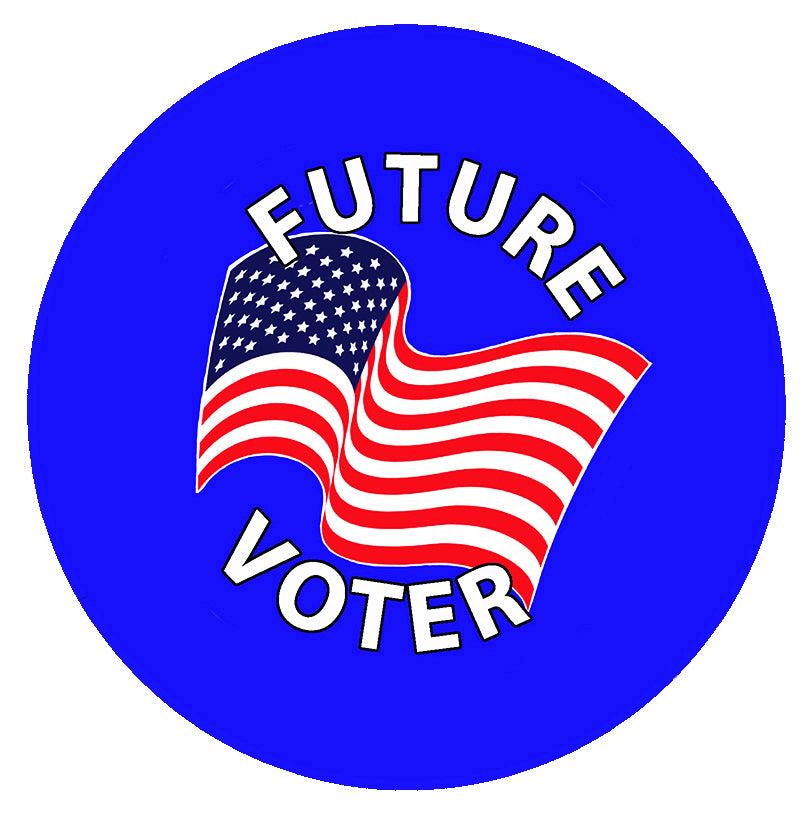 Future Voter Pins, 5-Pack (5 pins)