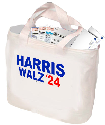 Harris-Walz Canvas Tote