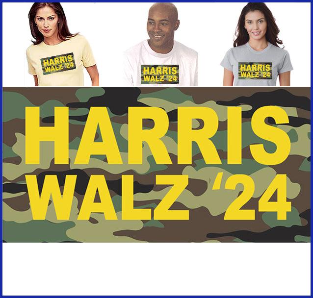 Harris-Walz Camo Tee