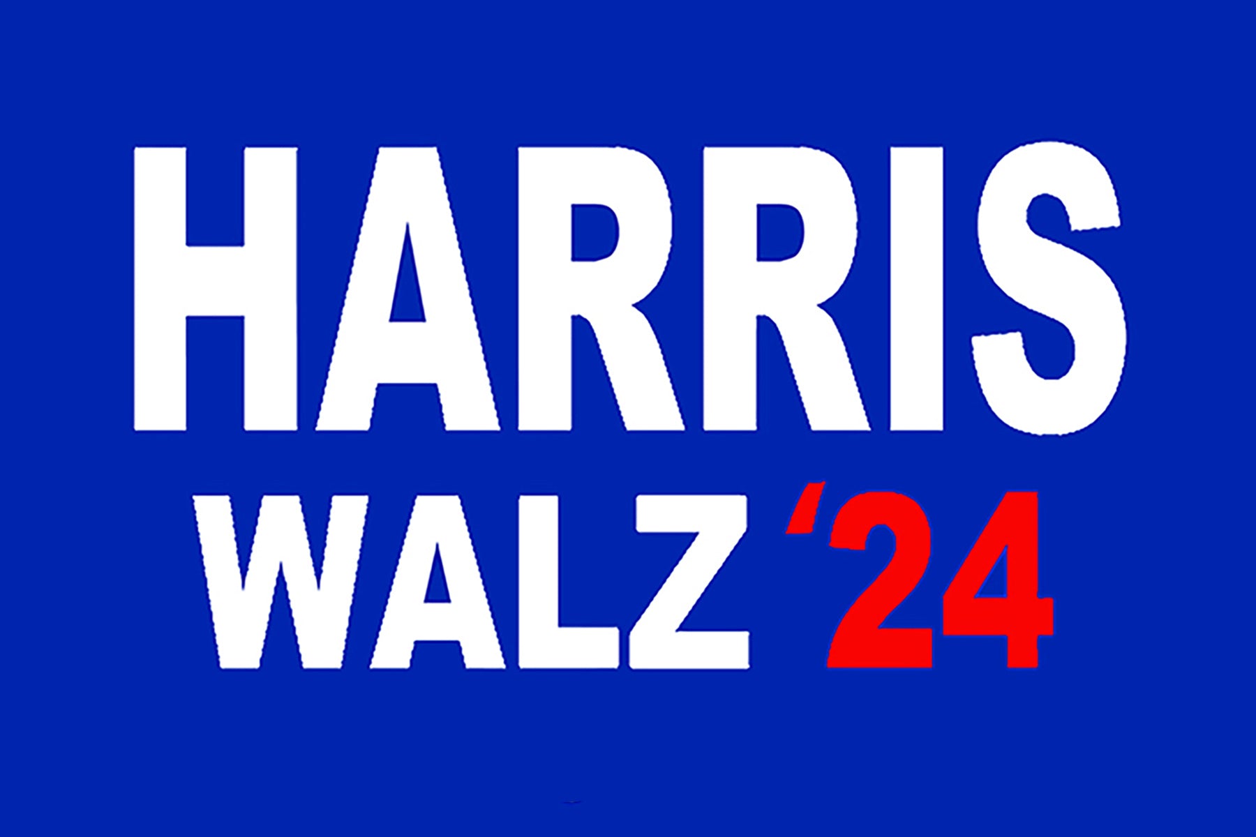 Harris-Walz '24 Car Magnet