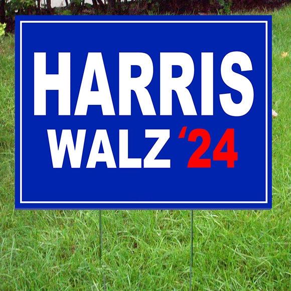 Harris-Walz Yard Sign & Stakes