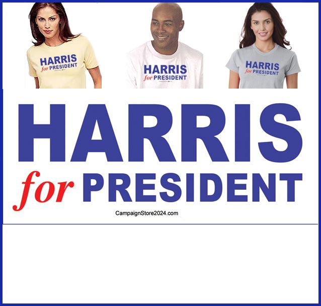 Harris For President Tee (White)