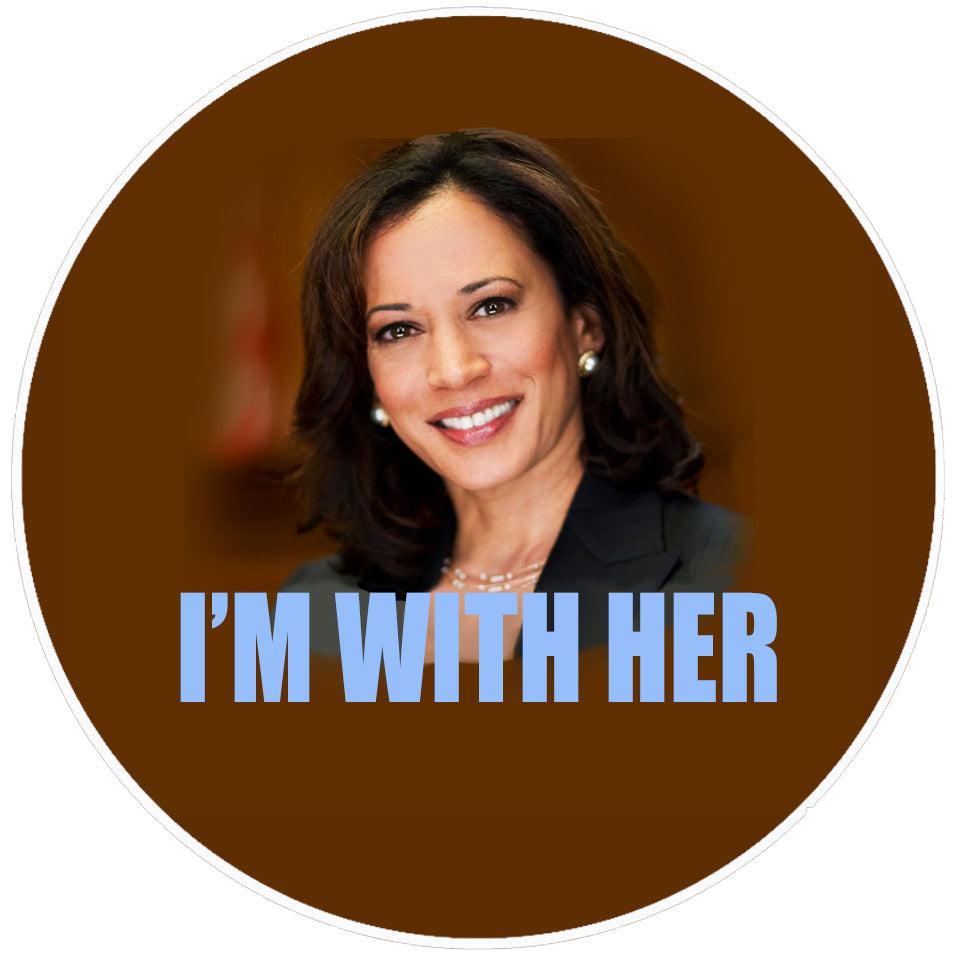 Kamala - I'm With Her Campaign Pin