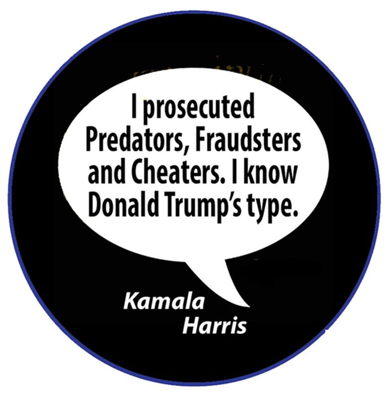 Kamala The Prosecutor Campaign Pin