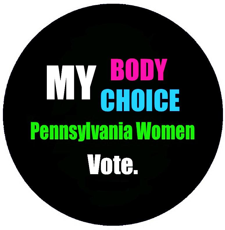 MBMC Pennsylvania Women Vote Pin