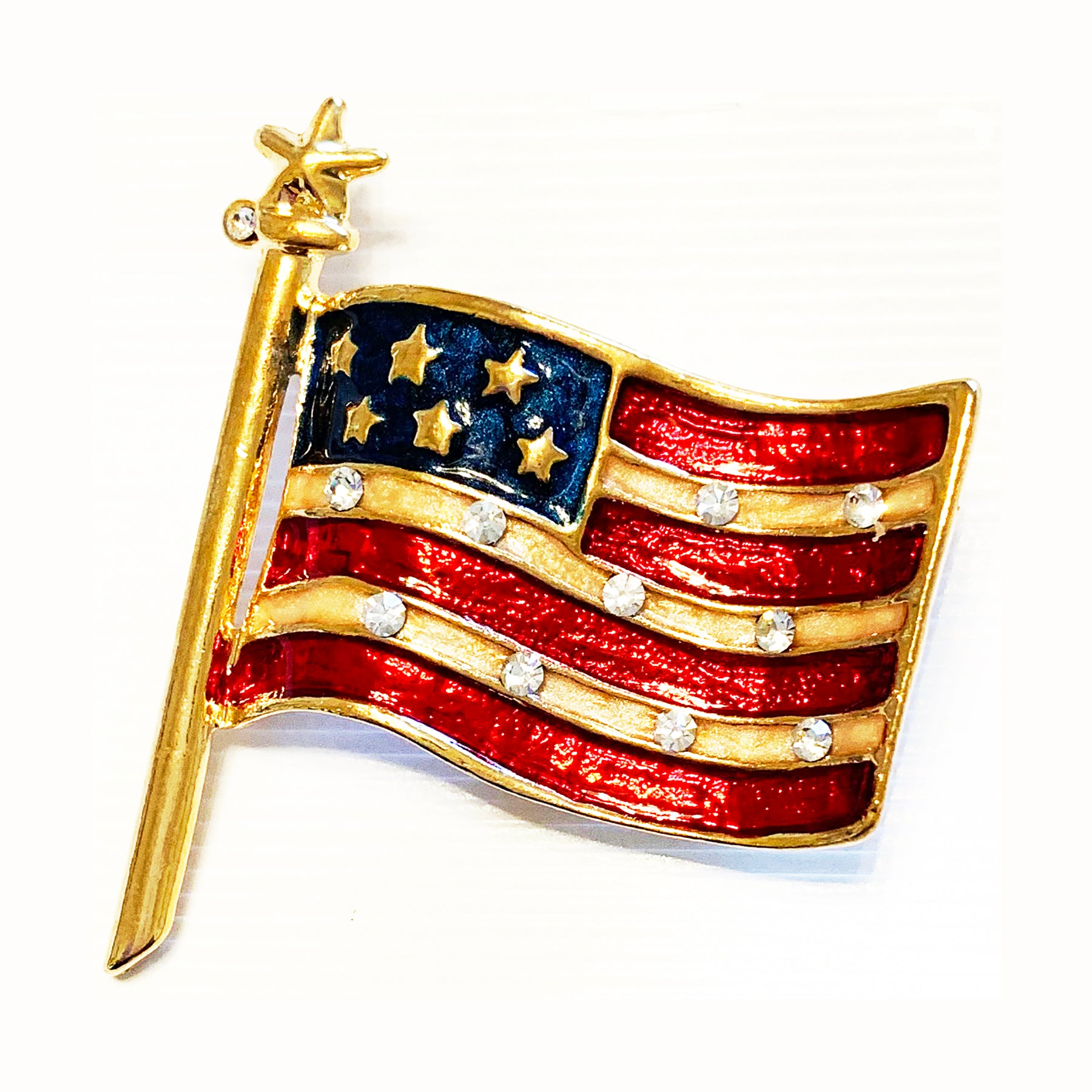 Jeweled - Enamel Flag Pin | CampaignStore2026