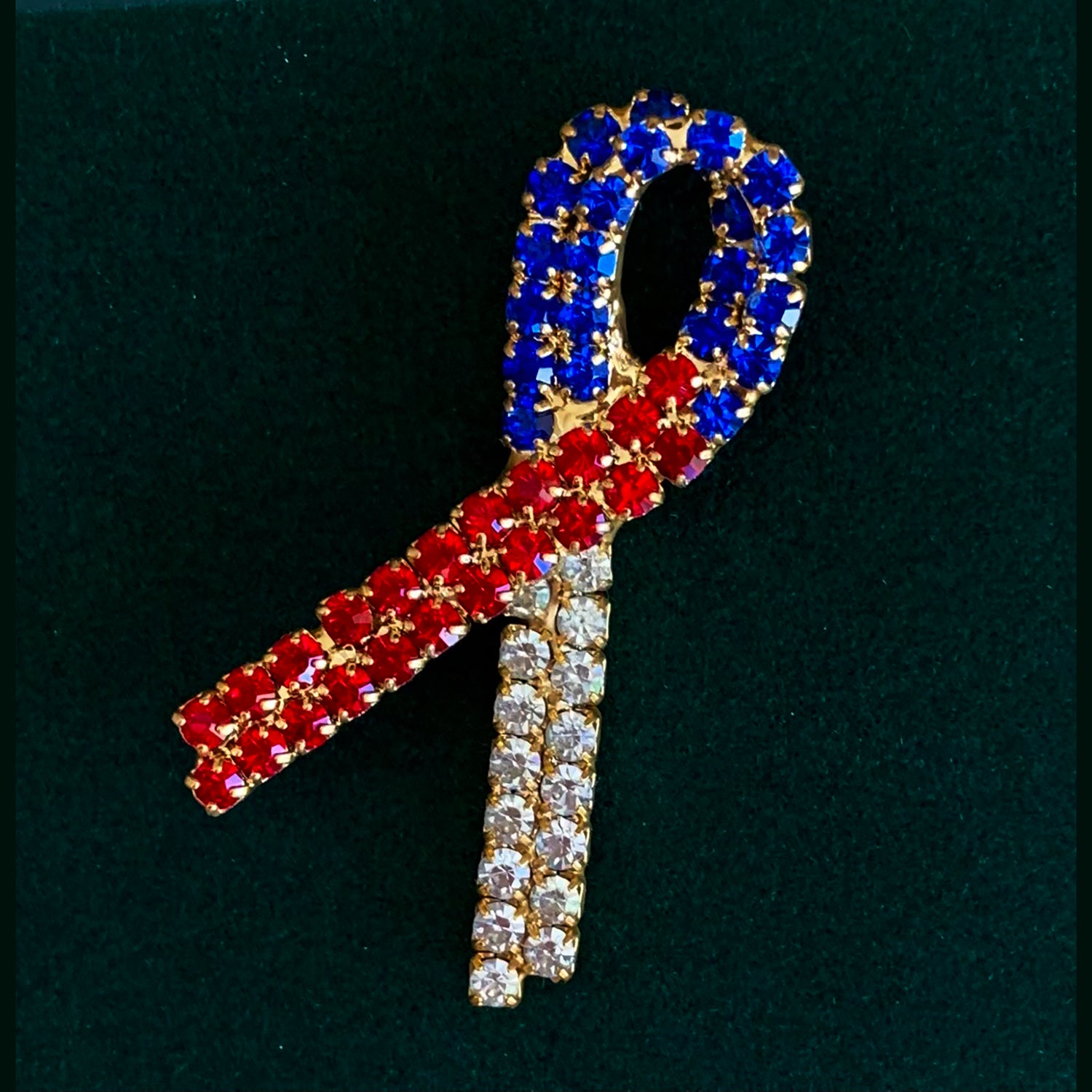 Jeweled Ribbon Pin | CampaignStore2026