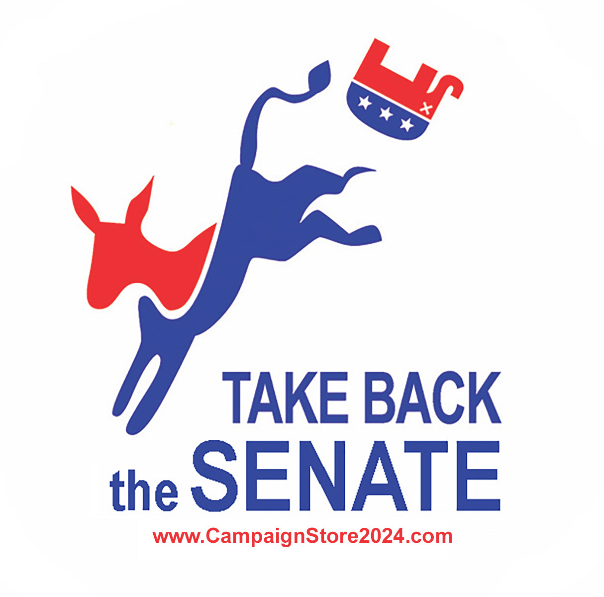 Take Back The Senate Bumper Sticker