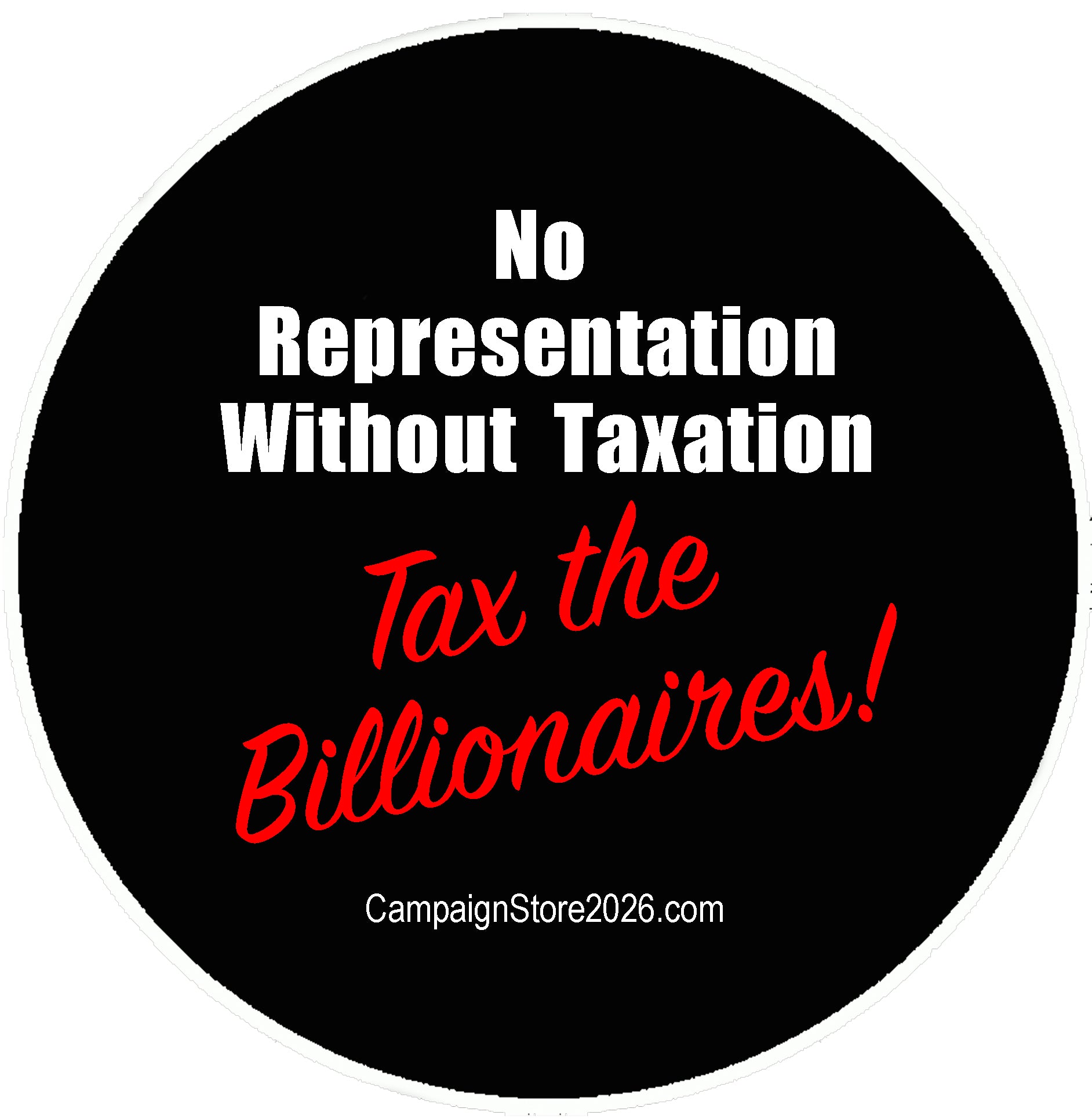 Tax The Billionaires Pin