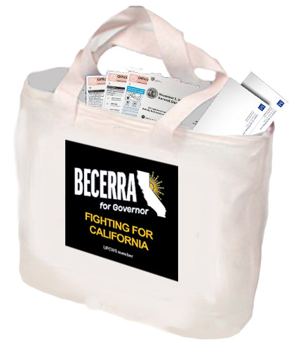 Xavier Becerra Fighting For California Tote