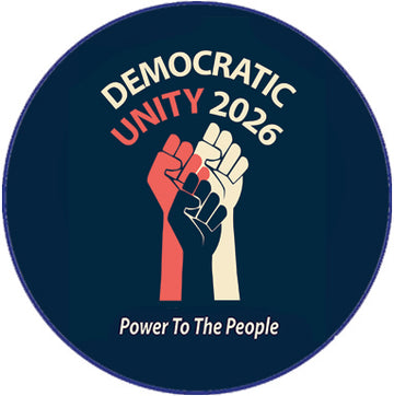 Democratic Unity 2026 Campaign Pin