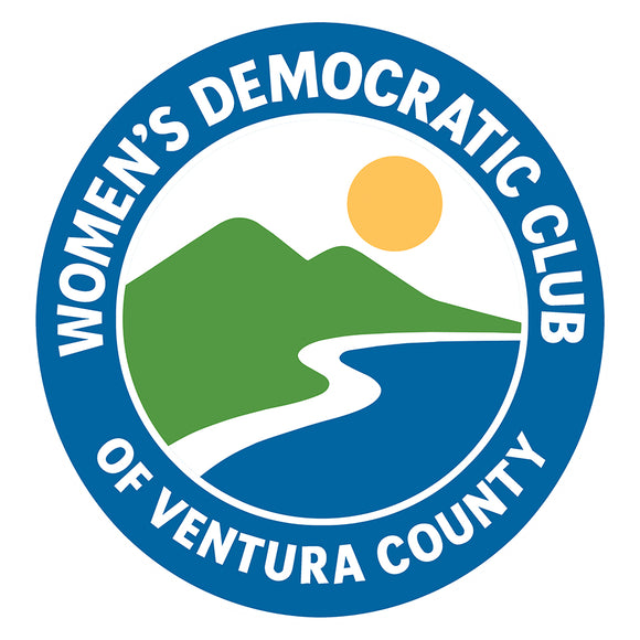 Ventura Women's Democratic Club Pin