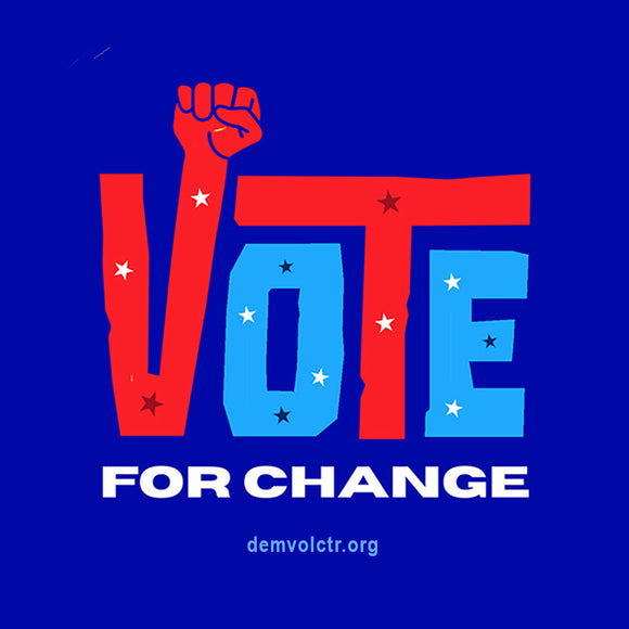 Vote For Change Bumper Sticker