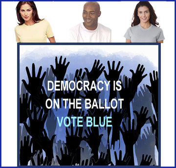 Democracy Is On The Ballot Tee