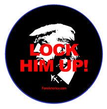 Lock Him Up Pin