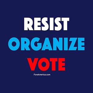 Resist, Organize, Vote Magnet