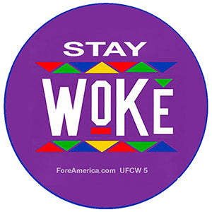 Stay Woke Pin