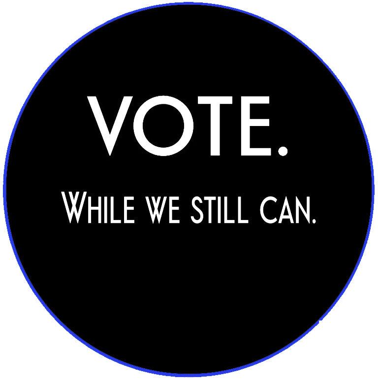 Vote While We Still Can Pin