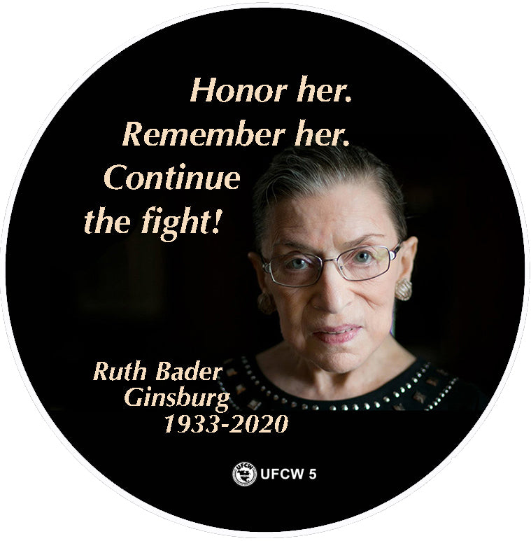 RBG Fight On Pin