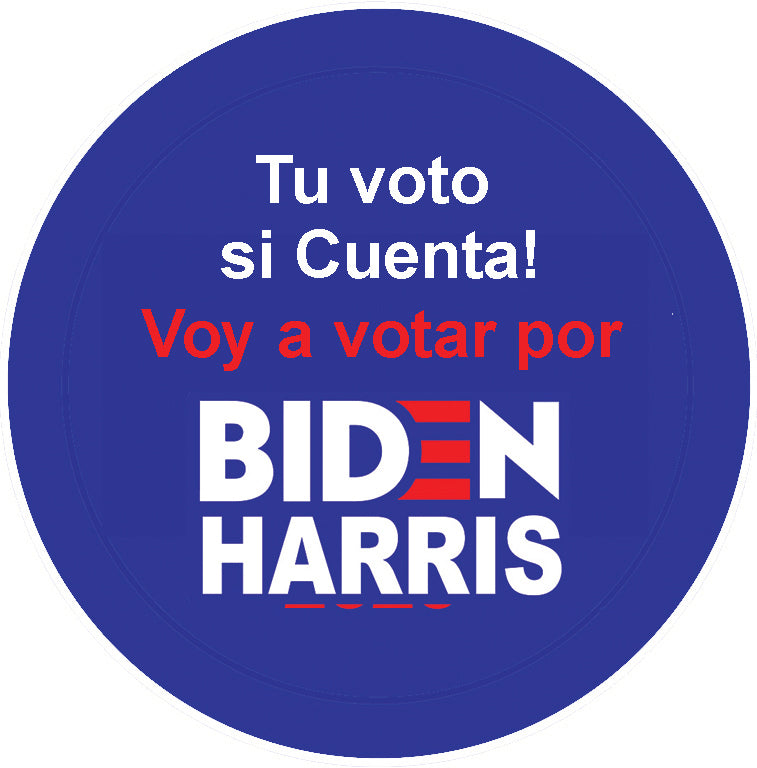 Tu voto, si cuenta (My Vote Counts) Pin