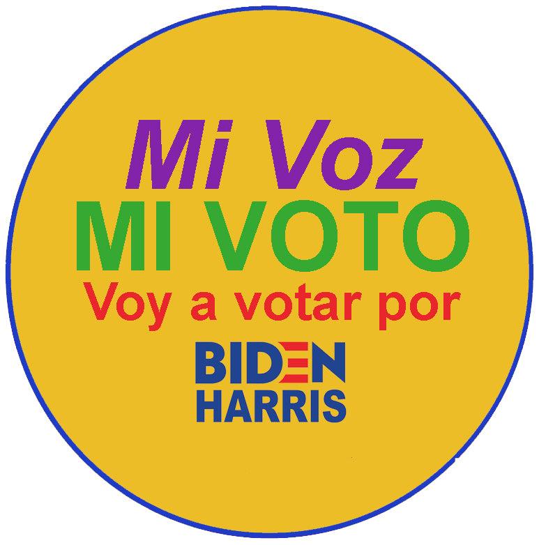 Mi Voz MI VOTO Pin