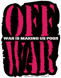 Off War - Making Us Poor Tote