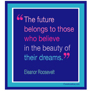 The Future-Eleanor Roosevelt Tote