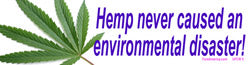 Hemp Never Caused an Environmental Disaster Tote