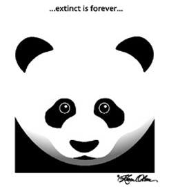 Extinct Panda Tee
