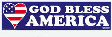God Bless America Bumper Sticker