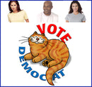 Vote DemoCat (Tee)-1