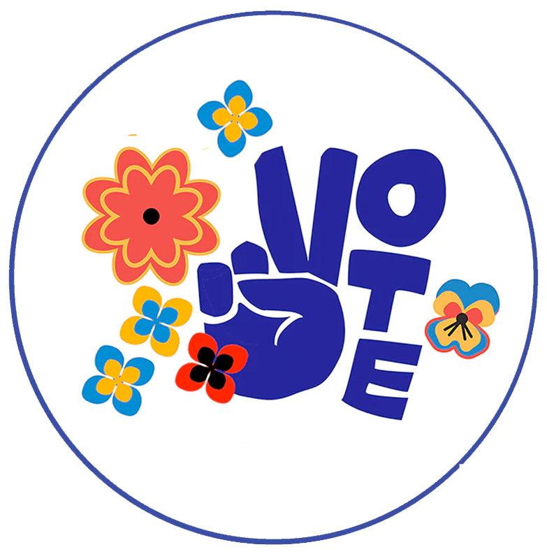 Vote Campaign Pin